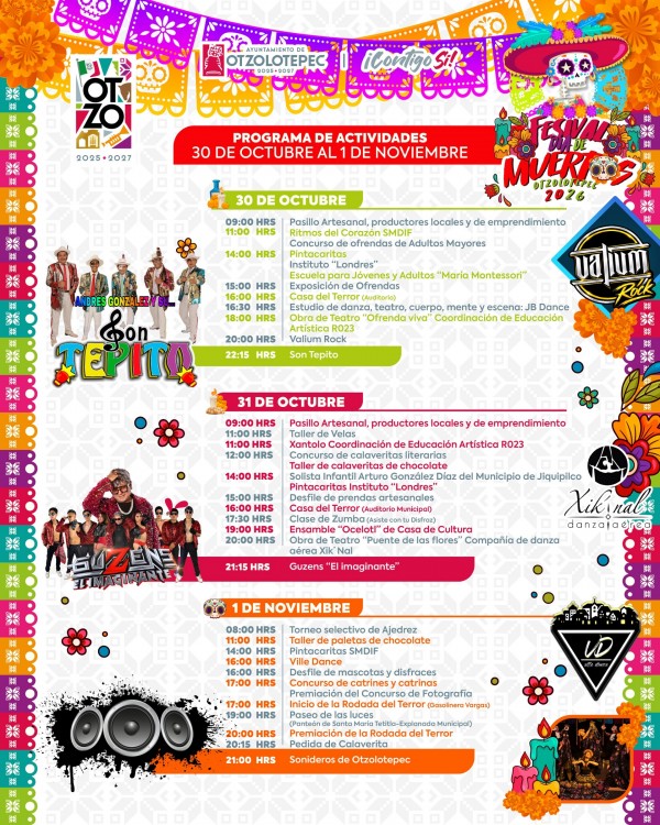 PROGRAMA DEL 30 DE OCTUBRE